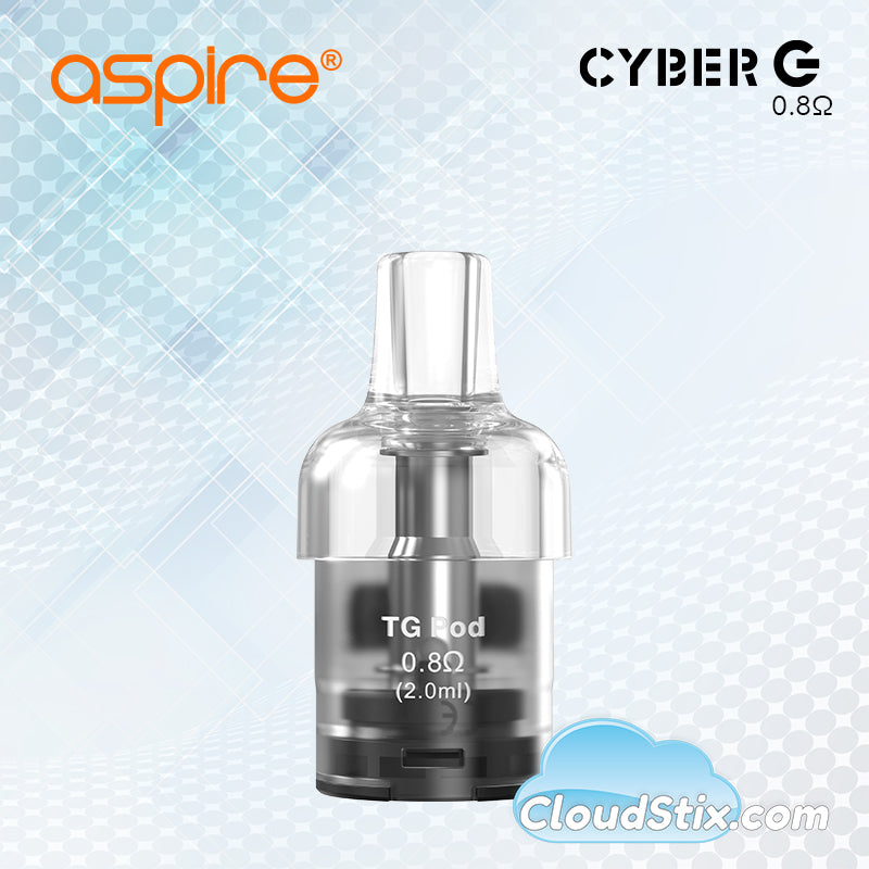 Aspire Cyber G 0.8ohm Pod-Aspire Cyber G 0.8ohm Pod