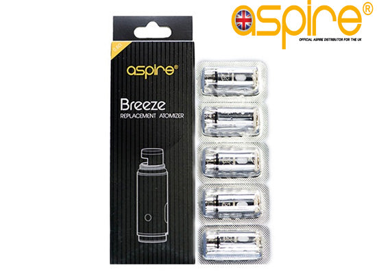 5 Pack Aspire Breeze Coils-5 Pack Aspire Breeze Coils