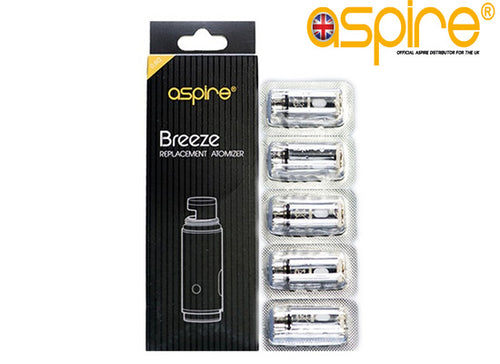 5 Pack Aspire Breeze Coils