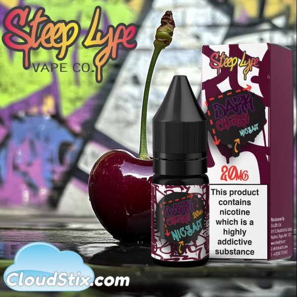 Steep Dark Cherry NS E Liquid